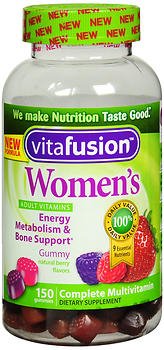 Vitafusion Multivitamin Gummies - 2,500 IU Vitamin A, 30 mg Vitamin C, 800 IU Vitamin D, 15 IU Vitamin E, 75 per Bottle