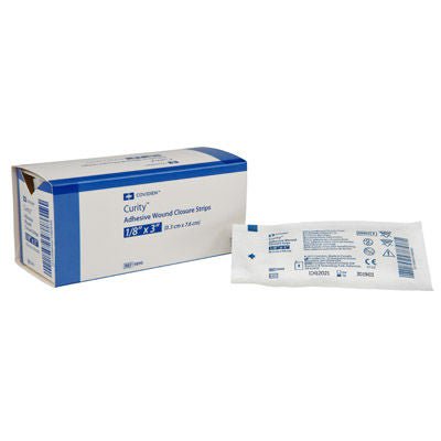 Cardinal Health Curi-Strip Wound Closure, 1/4 x 3 Inch