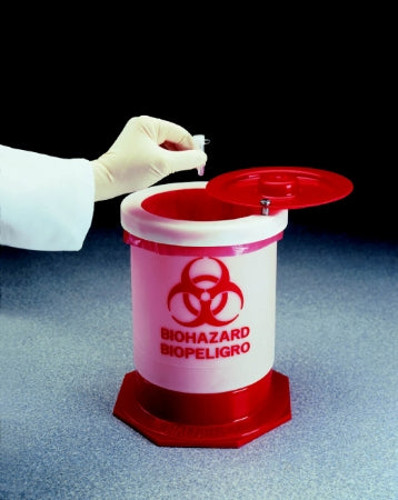 Thermo Scientific Nalgene Biohazard Waste Container 1.5 Gallon