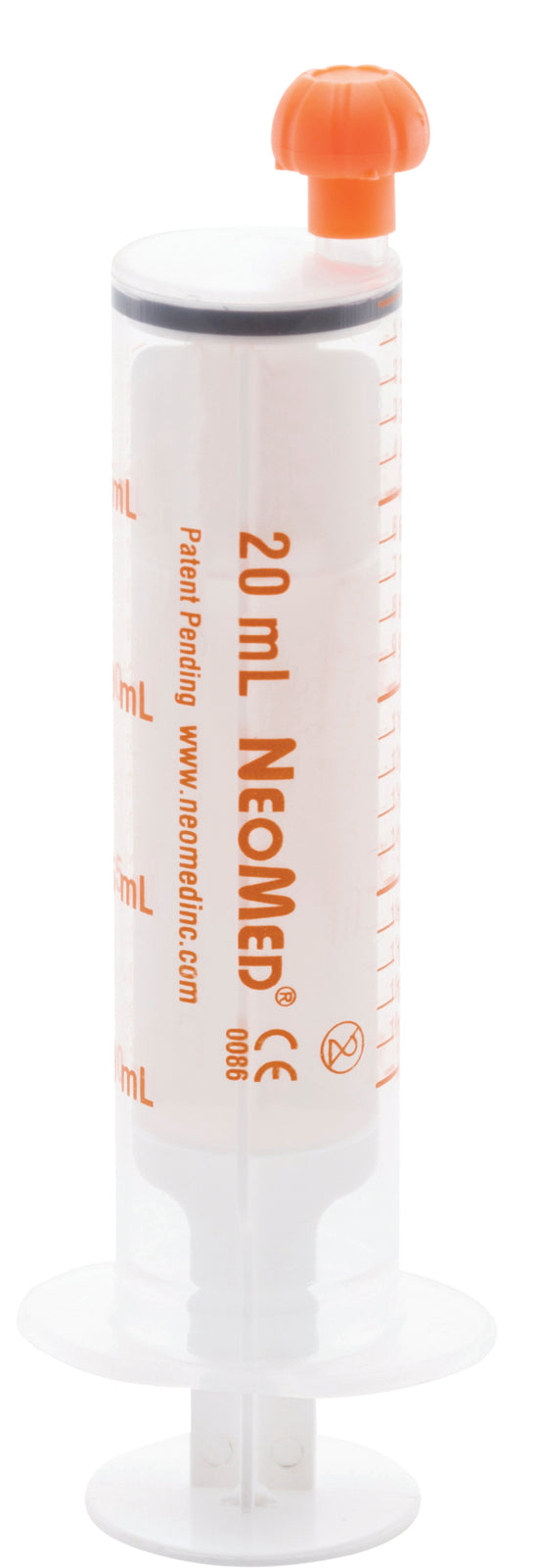 Avanos Medical Oral Enteral Syringe, Straight Tip, 20mL