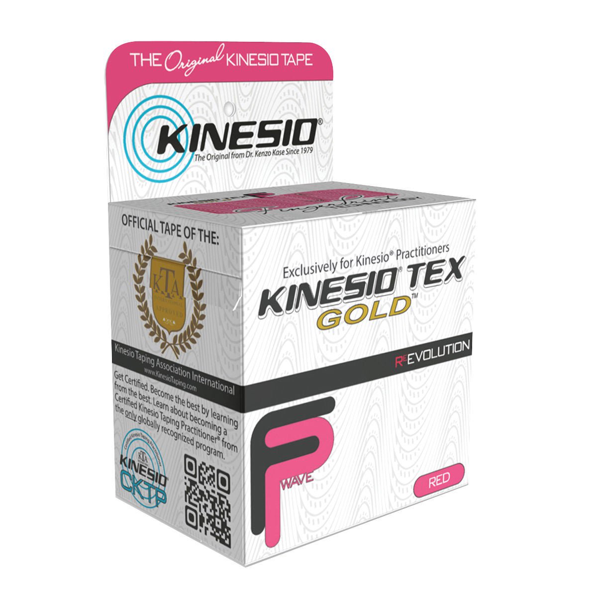 Kinesio Tex Gold FP Kinesiology Tape, Red, 2 in x 5.5 yd