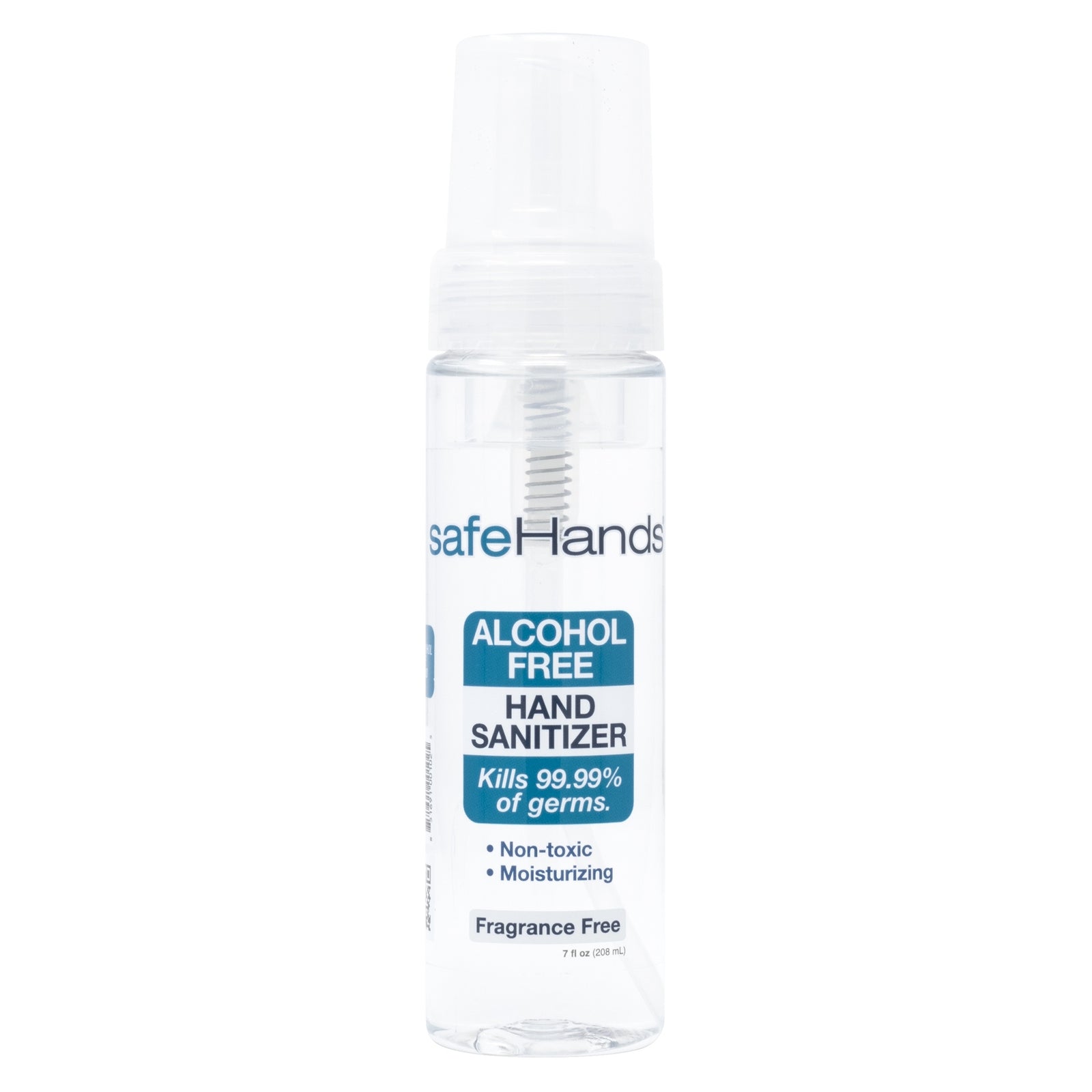 Alcohol-Free Hand Sanitizer 7 oz. BZK Foaming Pump Bottle