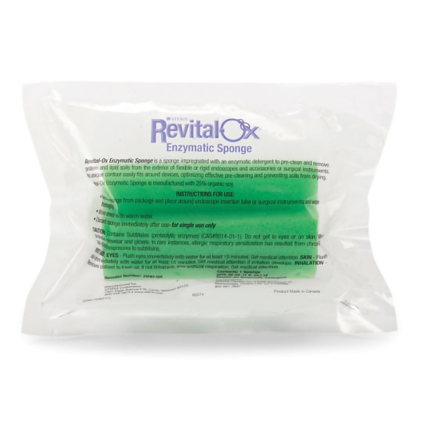Revital-Ox Enzymatic Instrument Cleaning Sponge