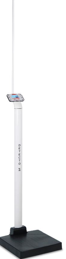 Detecto Digital Physician Scale with Height Rod - 660 lbs/300 kg Capacity