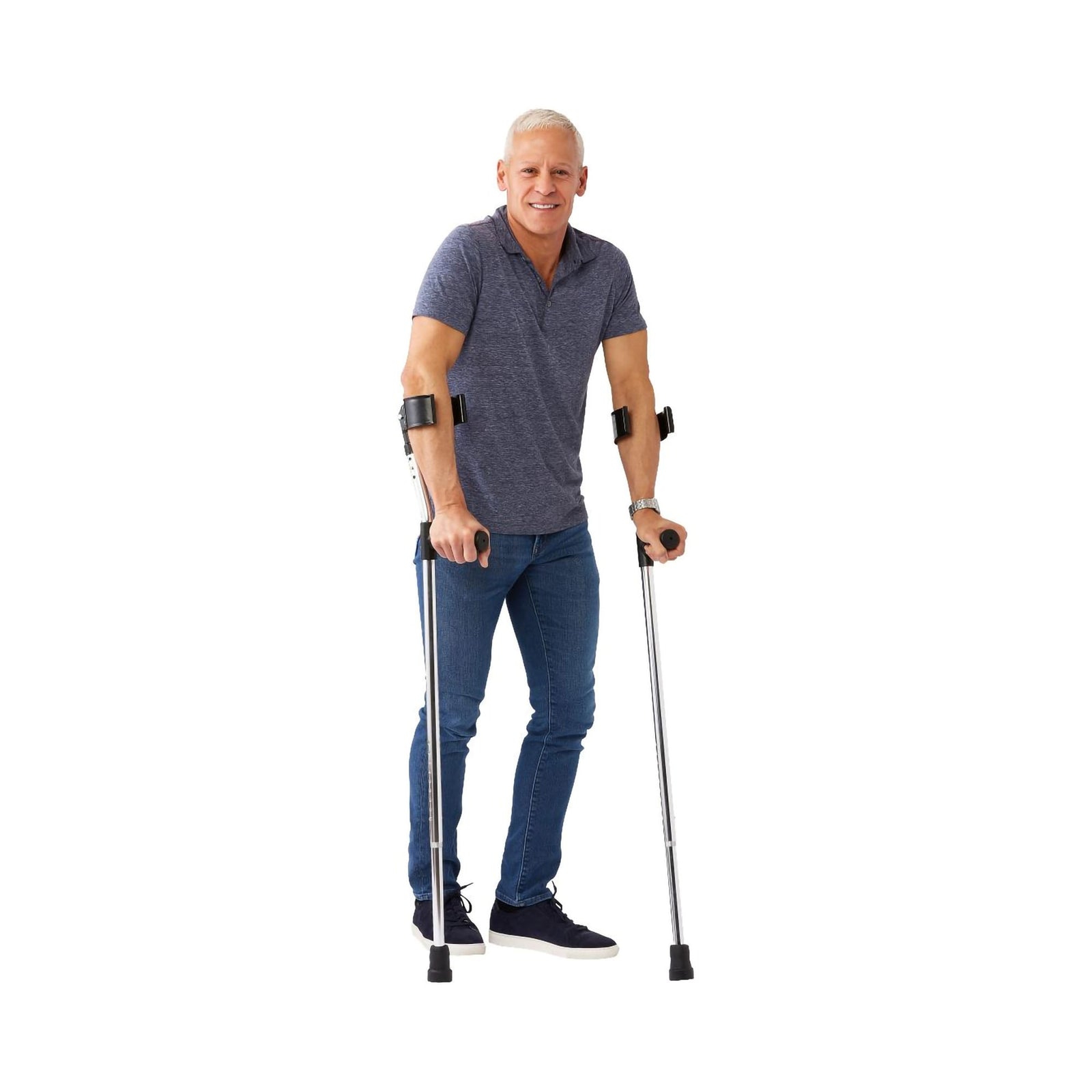 Guardian Tall Adult Aluminum Forearm Crutches