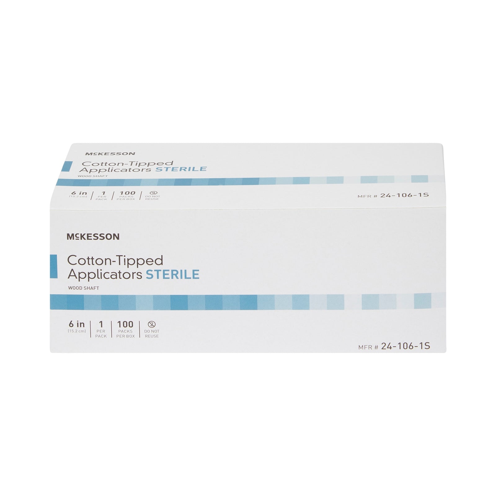 McKesson Cotton Tip Wood Shaft Swabstick 6 Inch Sterile