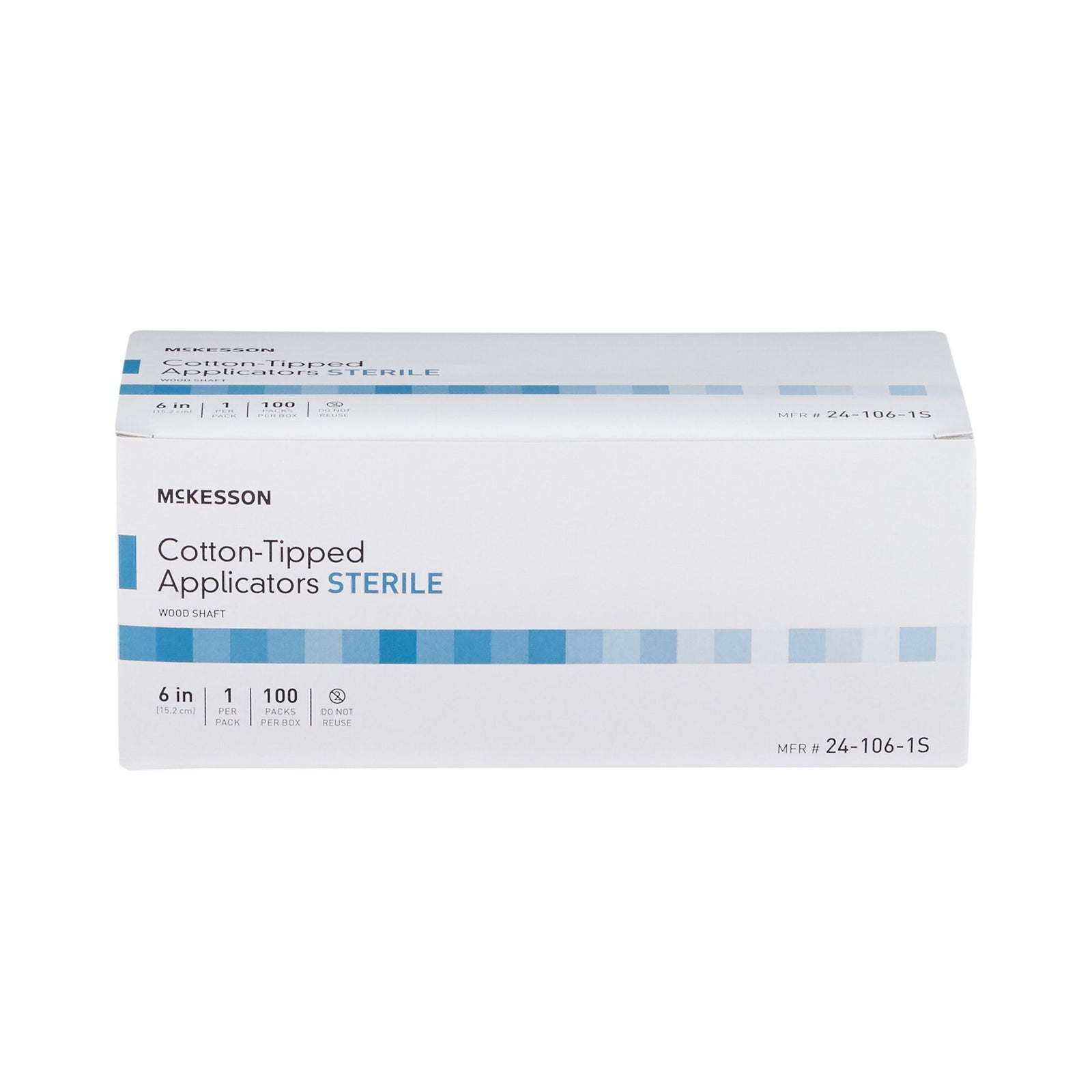 McKesson Cotton Tip Wood Shaft Swabstick 6 Inch Sterile