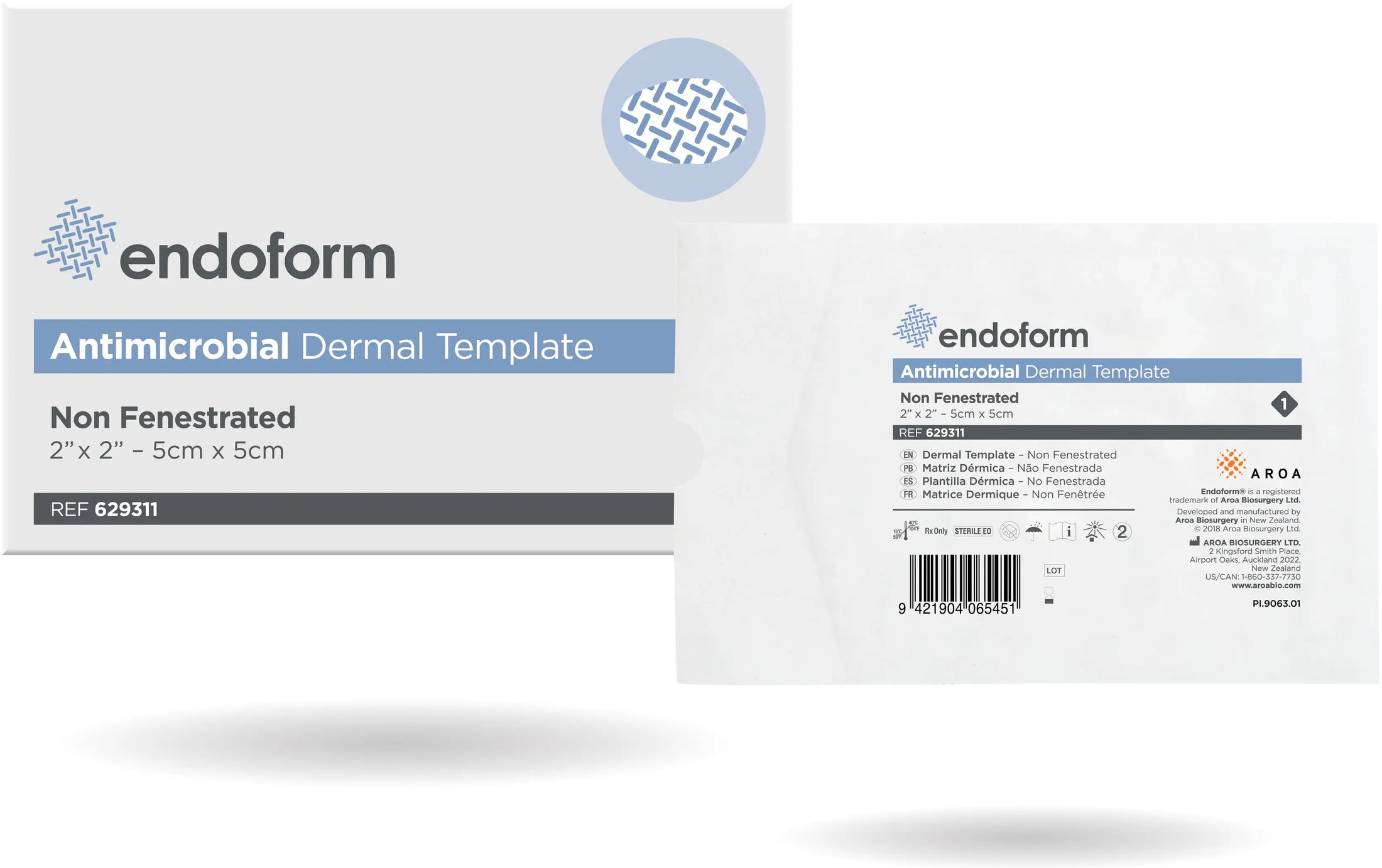 Aroa Biosurgery Endoform Antimicrobial Dermal Template
