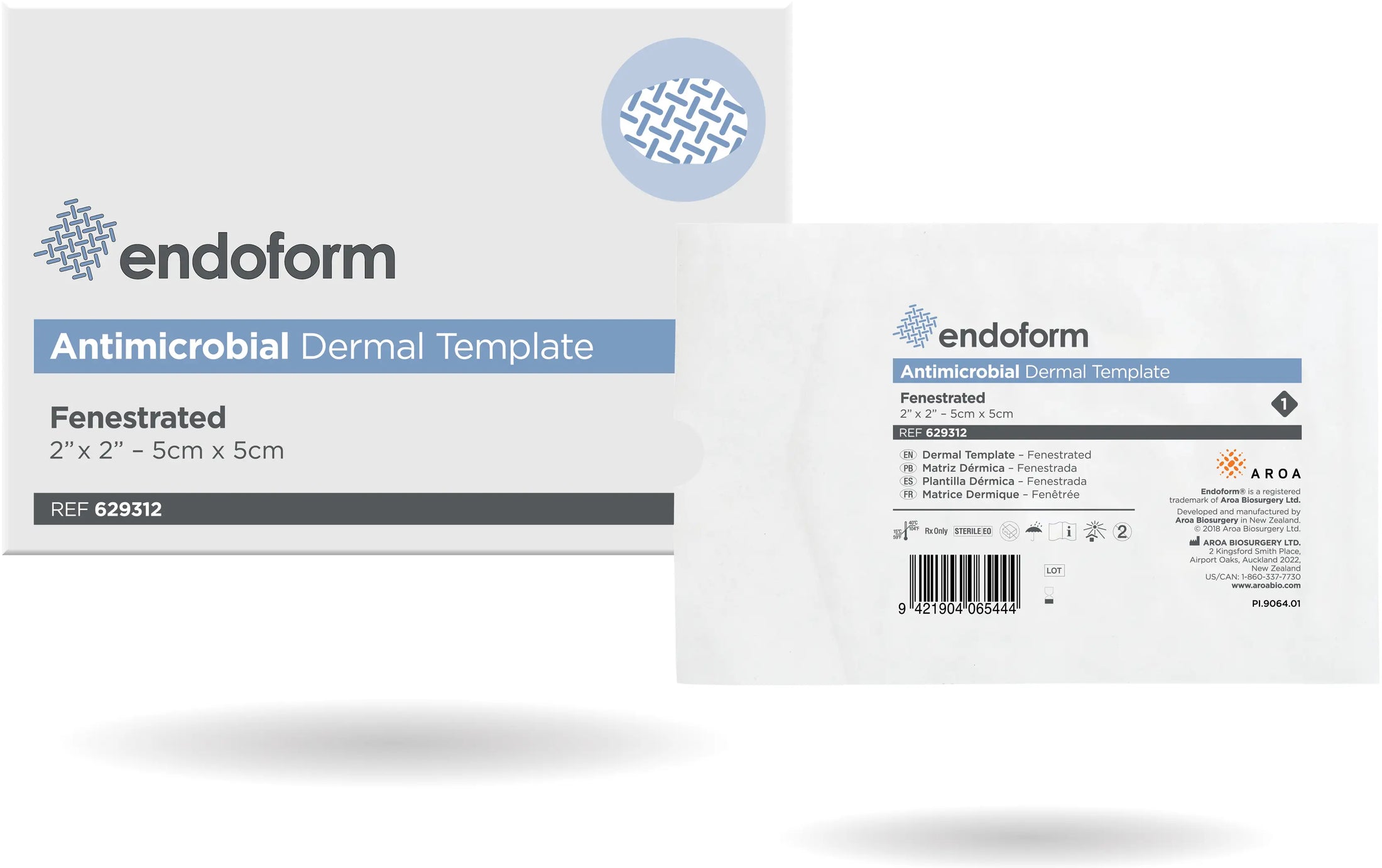 Aroa Biosurgery Endoform Antimicrobial Dermal Template
