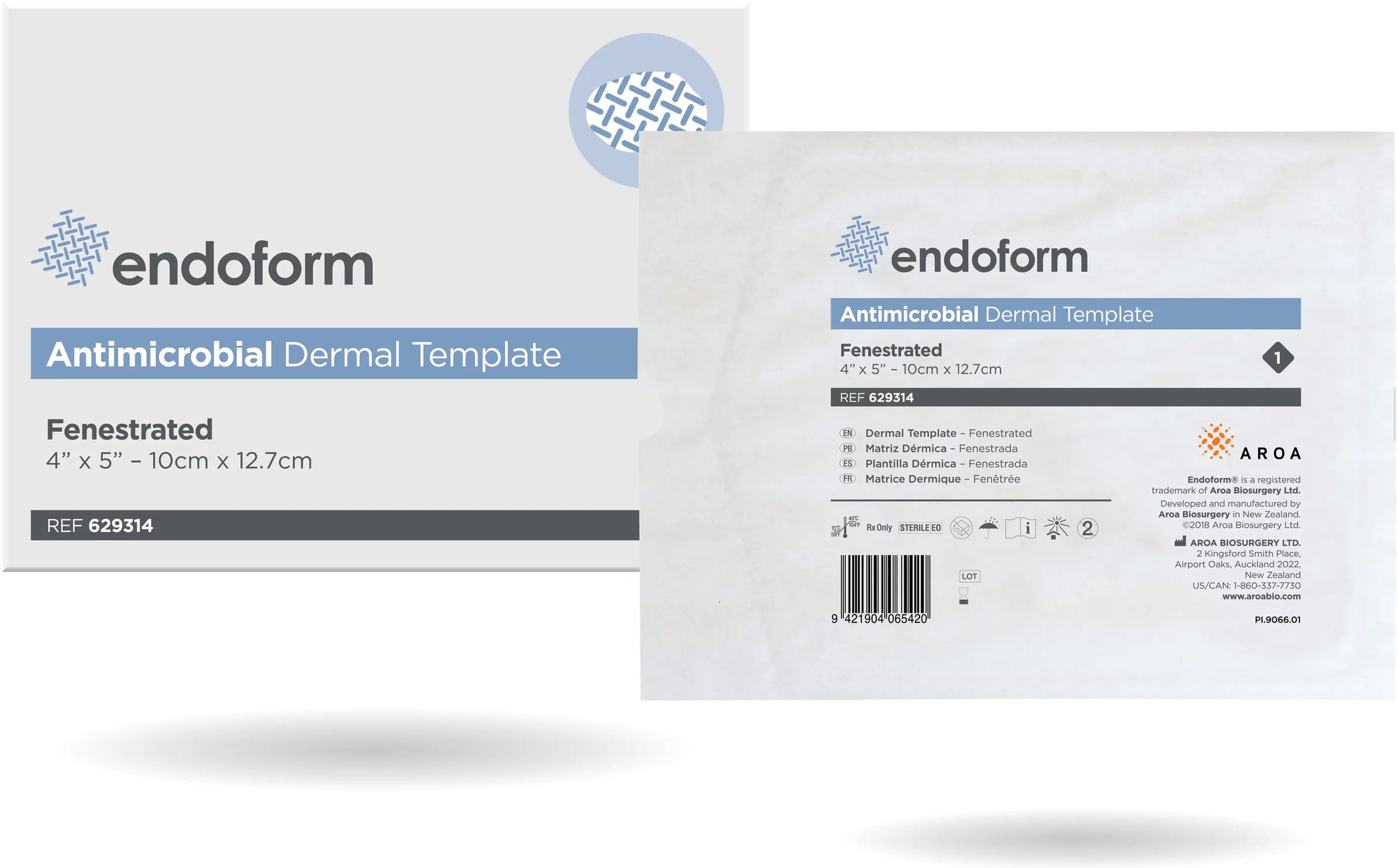 Aroa Biosurgery Endoform Antimicrobial Dermal Template