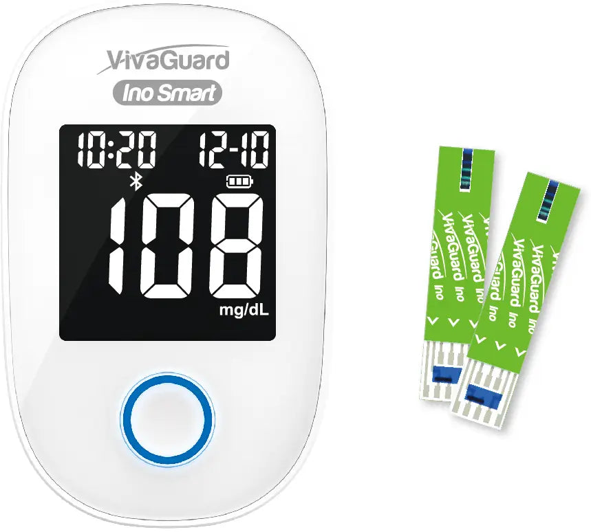 Abound Diagnostics Ino Smart Blood Glucose Meter with App Connectivity