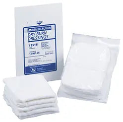 Medical Action Industries Dry Burn Dressing 18 in x 36 in, Sterile