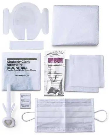 Medical Action Industries Tegaderm CVC Dressing Tray with CHG