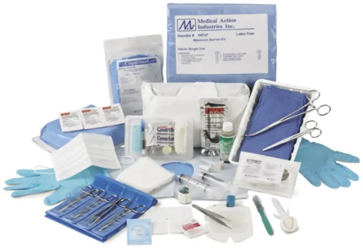 Medical Action Industries Sharp Debridement Procedure Tray