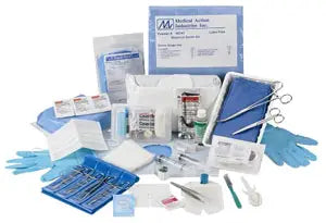Medical Action Industries Central Line Dressing Kit with Tegaderm & Chloraprep