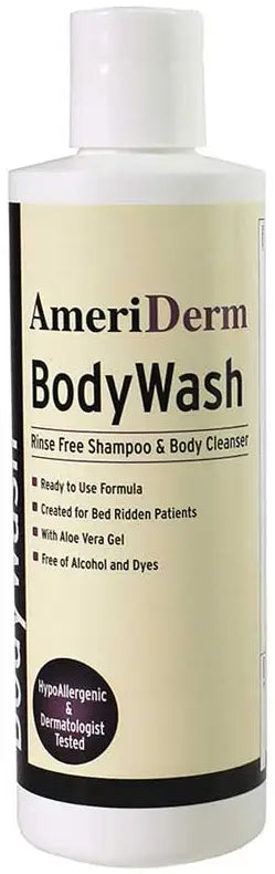 Shield Line Rinse-Free Shampoo and Body Cleanser, 8 oz