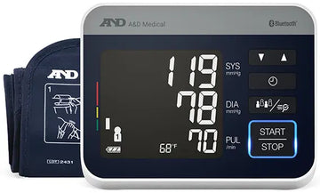 A&D Medical NextGen Multi-User Bluetooth Blood Pressure Monitor with Precision Check Pro Wide-Range Cuff