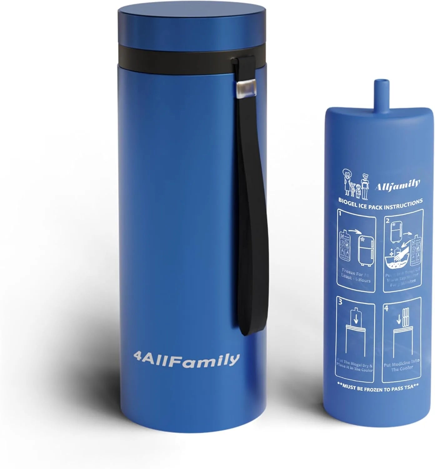 4AllFamily Big Nomad Insulin Travel Case Cooler