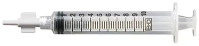 Applied Medical Tech G-JET Winged Luer Adapter with 10 mL Syringe