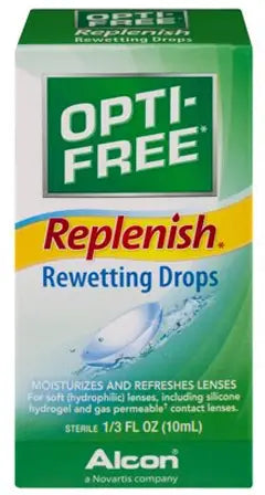 Opti-Free Replenish Rewetting Drops, 10 ml