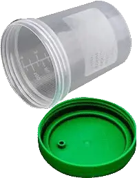 Amsino International 4 oz Specimen Container with Lid