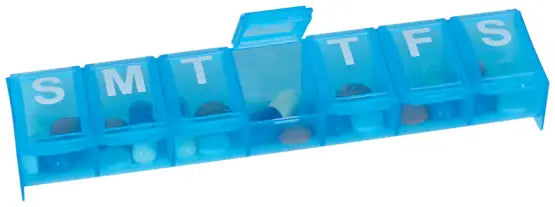 Apothecary Products Ezy Dose Weekly Contoured Pill Planner