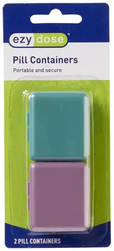 Ezy Dose Pockettes Pillbox, 2 ct