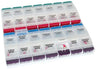 EZY Dose Weekly Push Button Medtime Planner