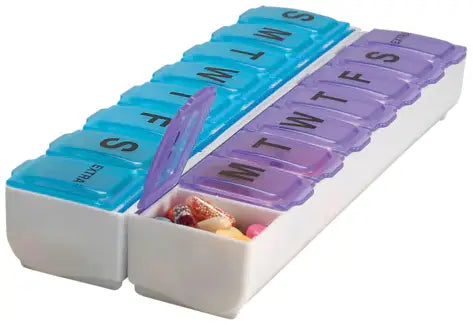 EZY DOSE 14 Day Plus 2 Pill Organizer