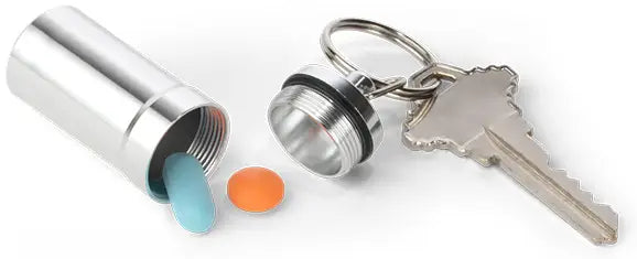 EZY Dose Deluxe Metal Pill Fob