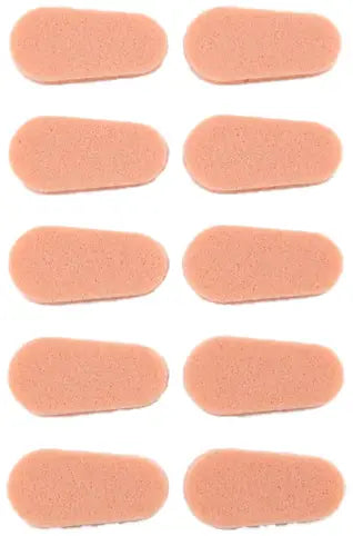 Flents Self-Stick Foam Nose Pads, Peach