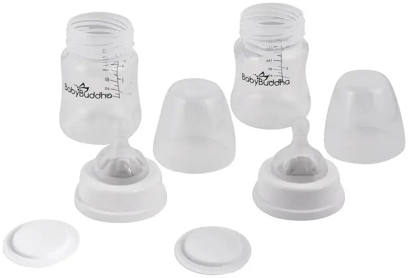 BabyBuddha Bottle Kit with Hygiene Covers and Nipples