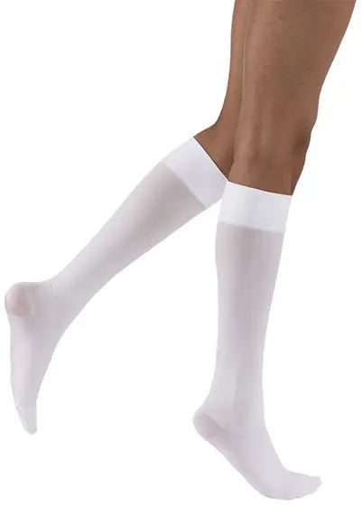 BSN Jobst Ulcercare Stockings Liner, Large, 40 mmHg, White