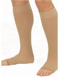 BSN Jobst Relief Knee-High Firm Compression Stockings, Latex-Free