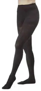 BSN Jobst Opaque Women Waist-High Moderate Compression Pantyhose Small Classic Black Closed Toe Latex-Free 15-20 mmHg
