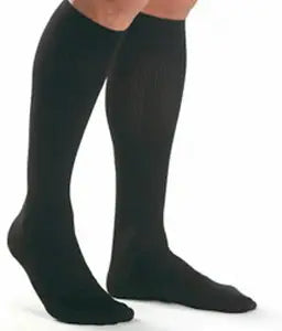 BSN Jobst For Men Knee-High Ribbed Firm Compression Socks