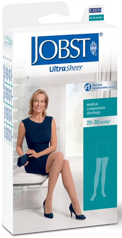 BSN Jobst Ultra-Sheer Thigh High Compression Stockings