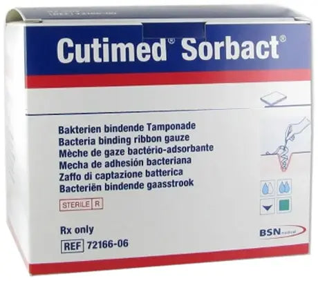 BSN JOBST Sorbact Impregnated Ribbon Dressing