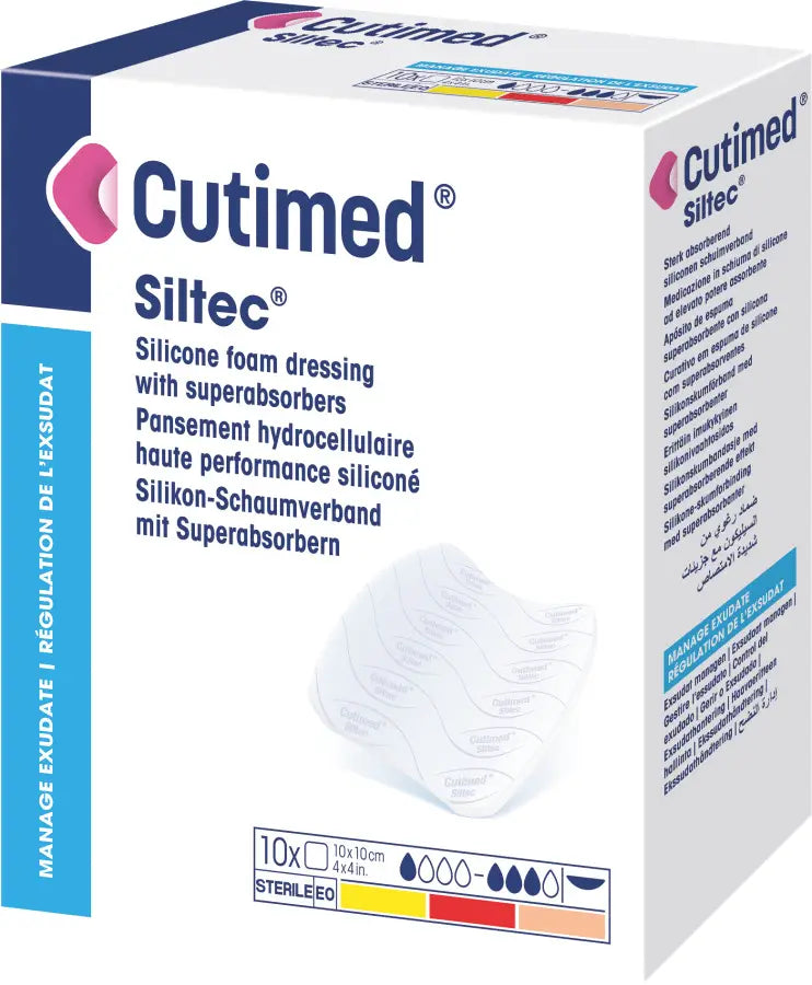 BSN Jobst Siltec Silicone Foam Dressing