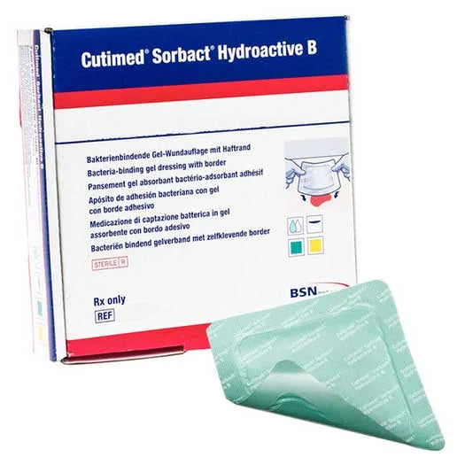 BSN JOBST Cutimed Sorbact Hydroactive B Hydrogel Dressing, 5-1/2 x 5-1/2 Inch