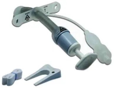 Smiths Medical FlexTend TTS Pediatric V Neck Flange Tracheostomy Tube