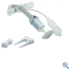 Smiths Medical FlexTend TTS Pediatric V Neck Flange Tracheostomy Tube