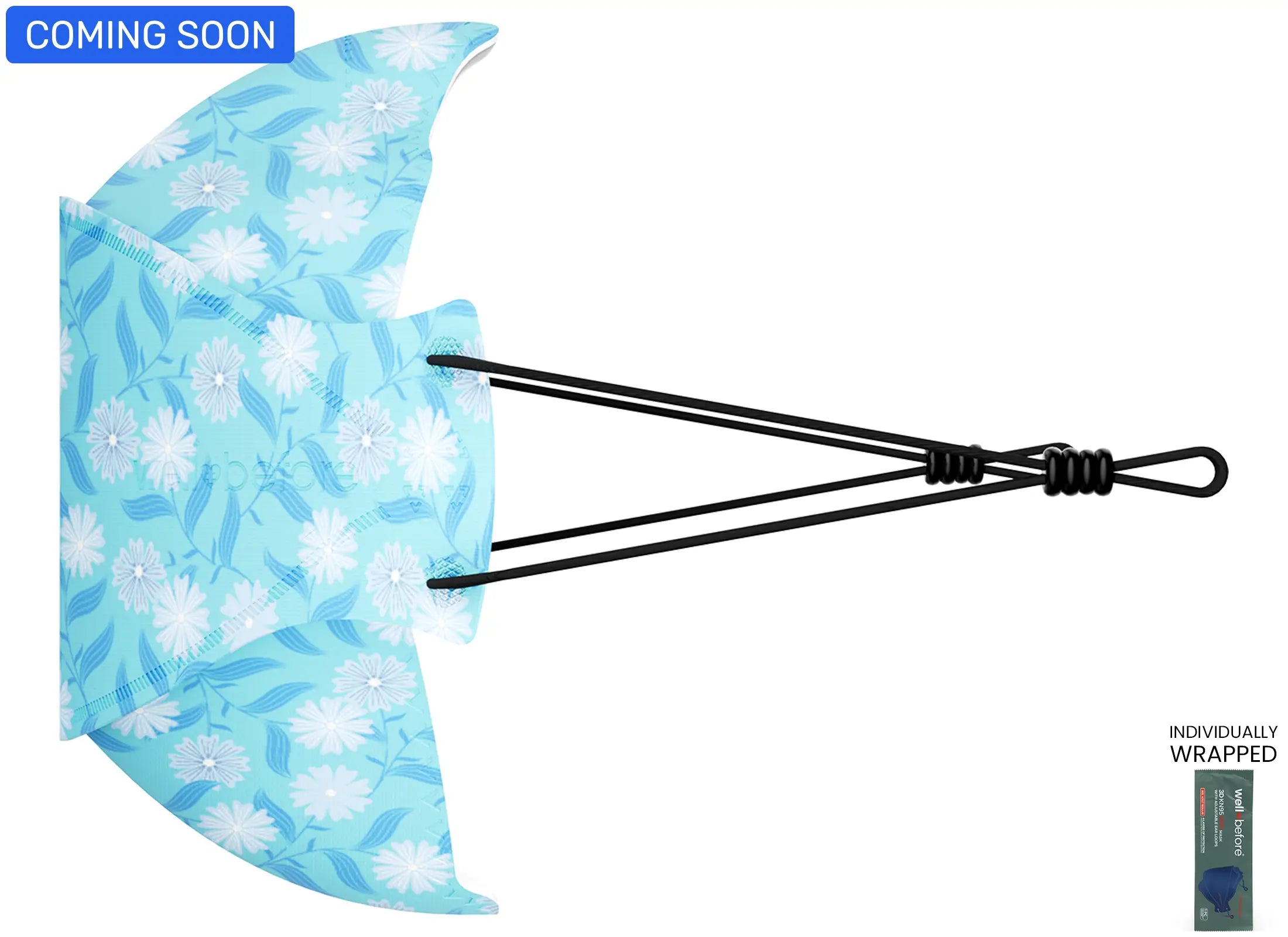 KN95 3D Pro Face Mask | Premium 3D Fit, Anti-fogging, Adjustable Ear Loops