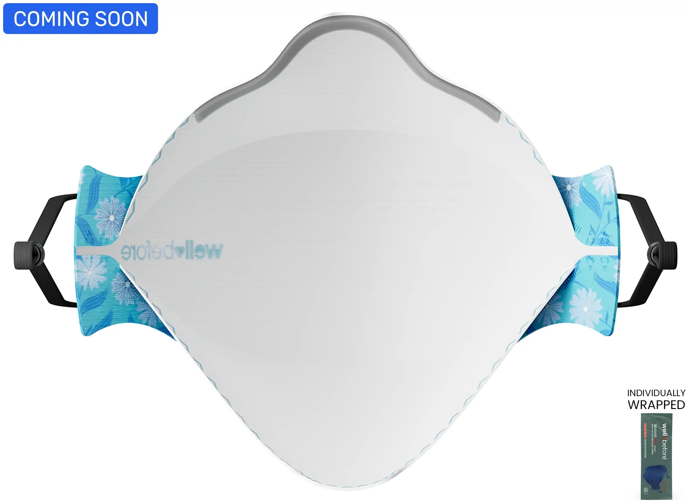 KN95 3D Pro Face Mask | Premium 3D Fit, Anti-fogging, Adjustable Ear Loops