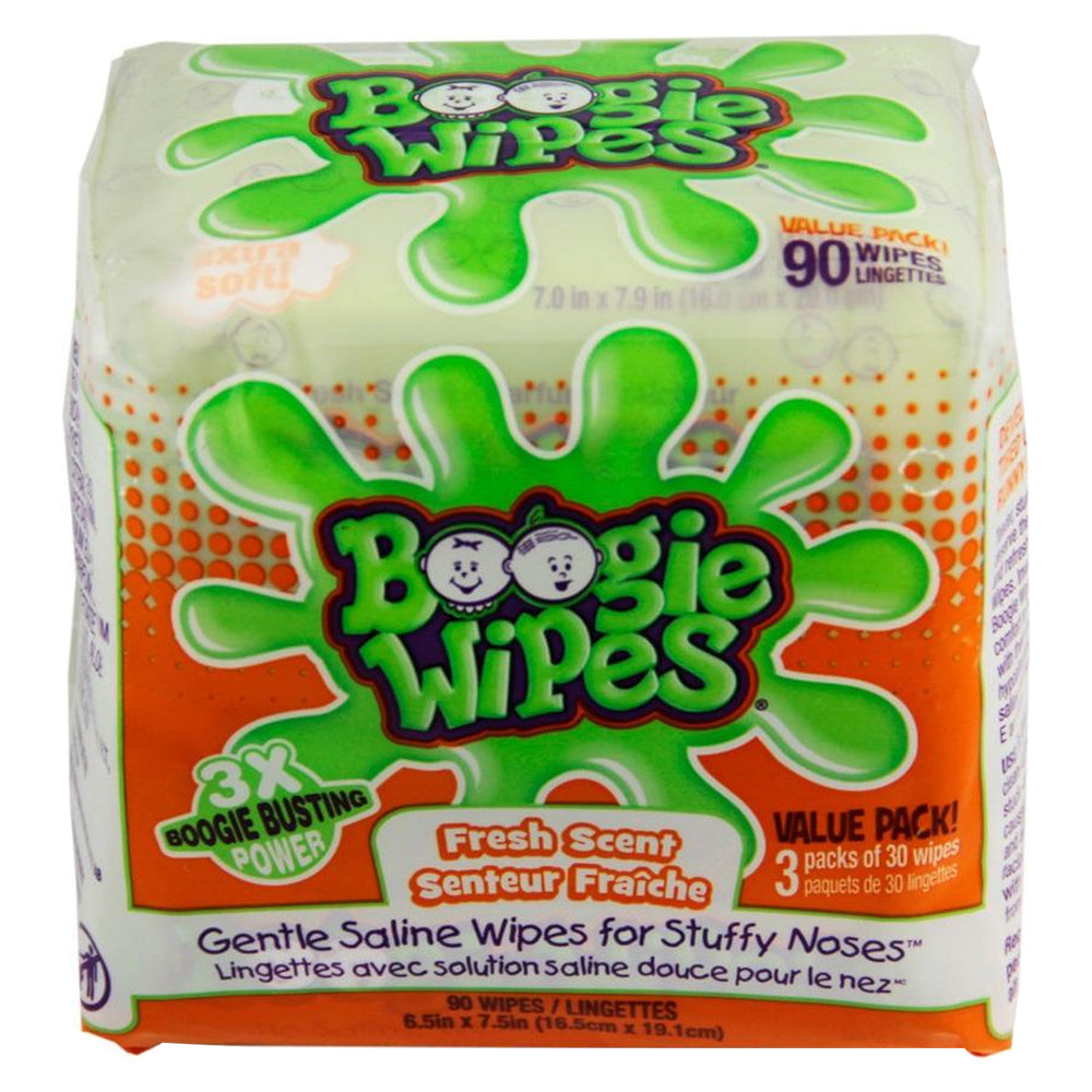 Eleeo Brands Boogie Wipes Saline Nose Wipes