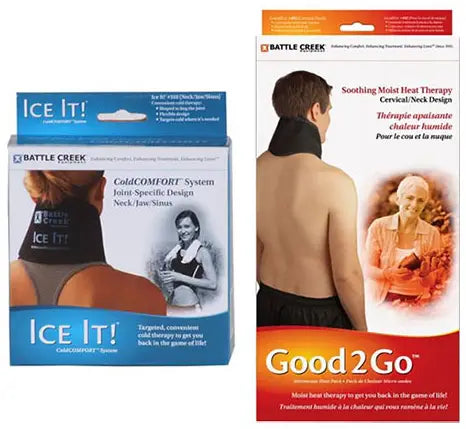 Battle Creek Equipment Neck Pain Relief Kit with Heat and Cold Therapy