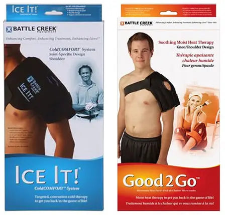 Battle Creek Equipment Shoulder Pain Kit with Moist Heat and Cold Therapy