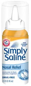Simply Saline Allergy & Sinus Relief Nasal Mist Extra Strength 1.5 oz
