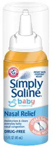 Simply Saline Baby Nasal Mist, 1.5 oz