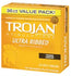 Trojan Ultra Ribbed Lubricated Condom, 3-Pack